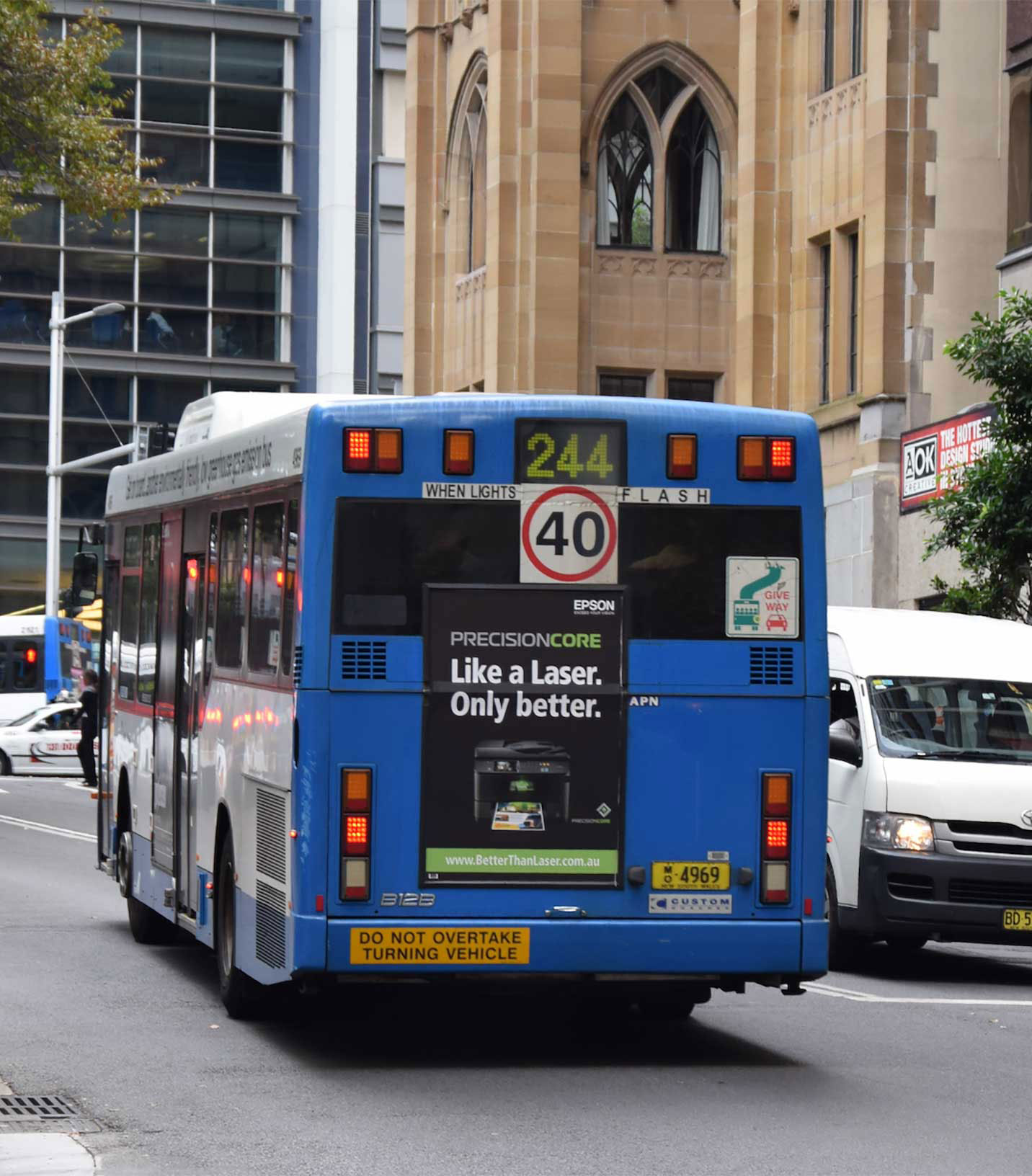 Bus advertising network Australia