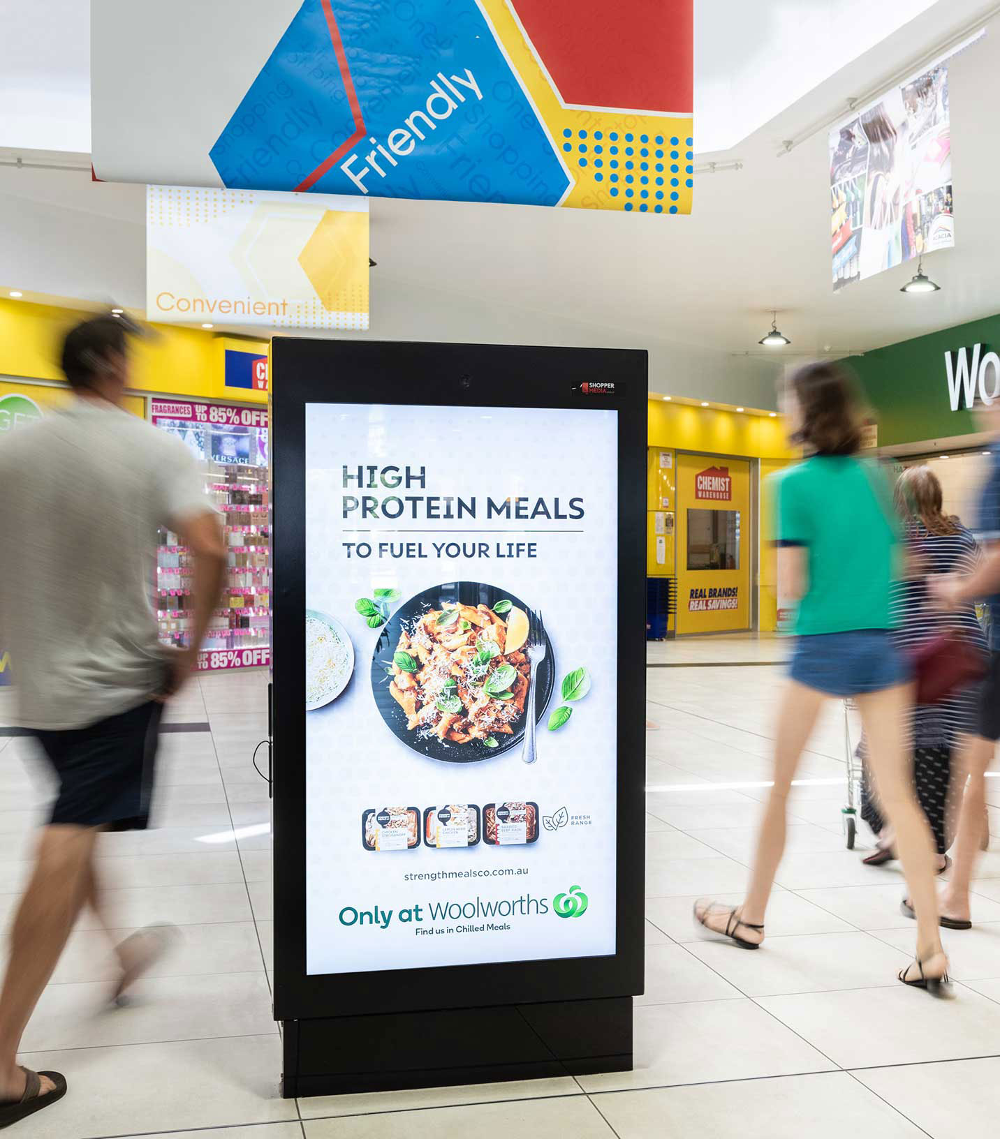 advertising in shopping centres Sydney