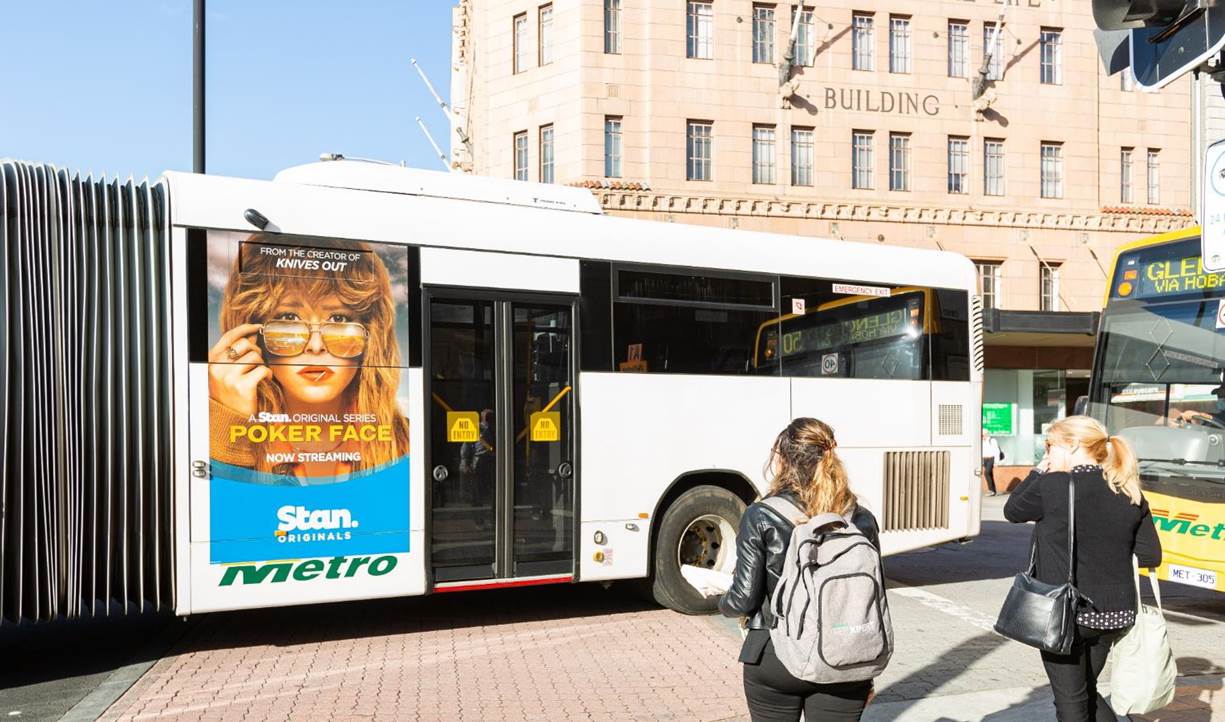 Bus branding Australia
