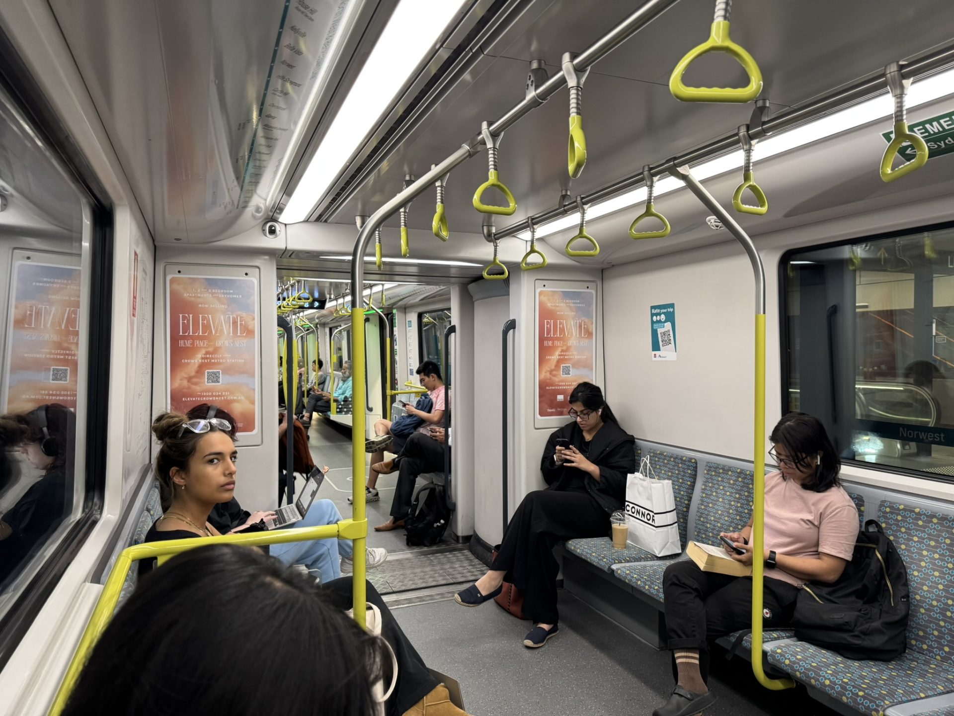 Train advertising campaigns