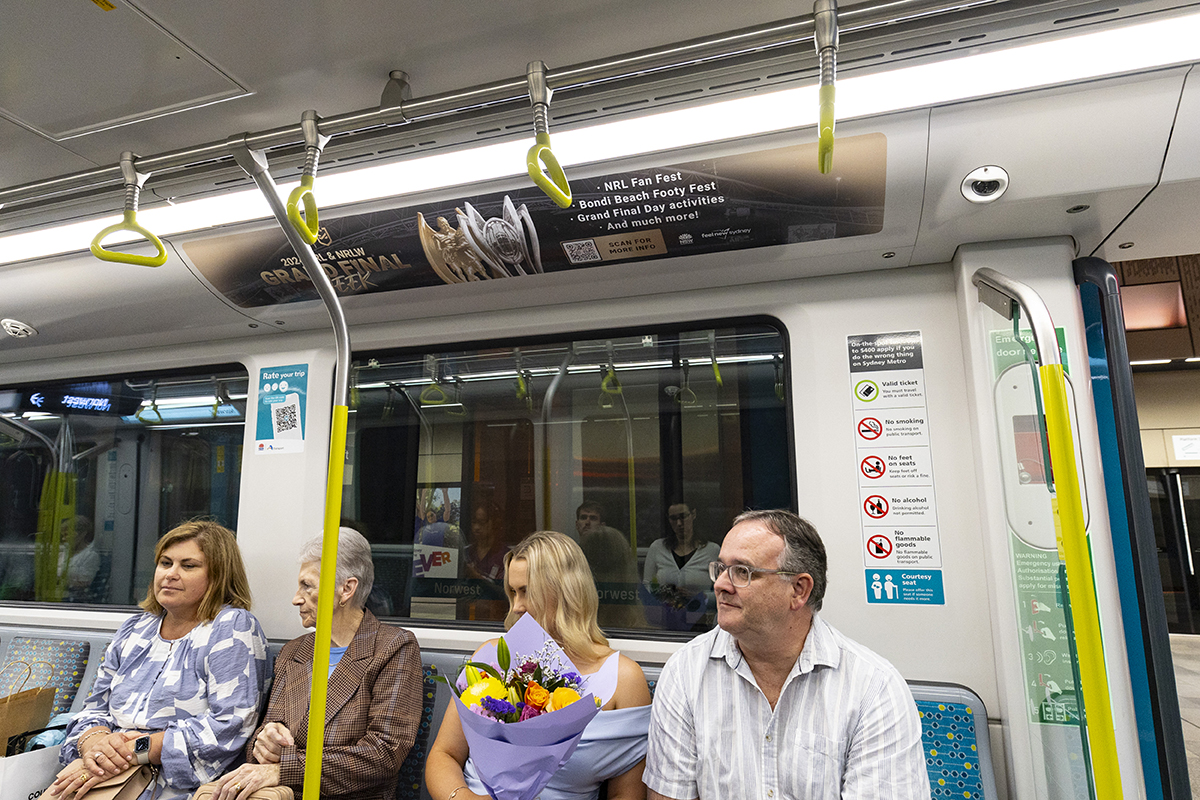 Train advertising campaigns