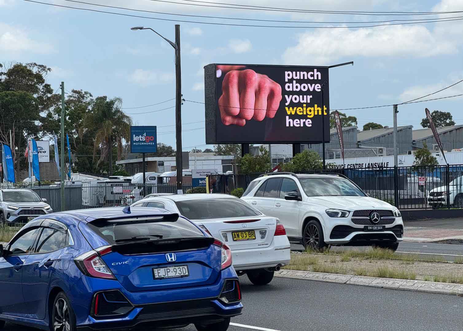 Billboard advertising promotions