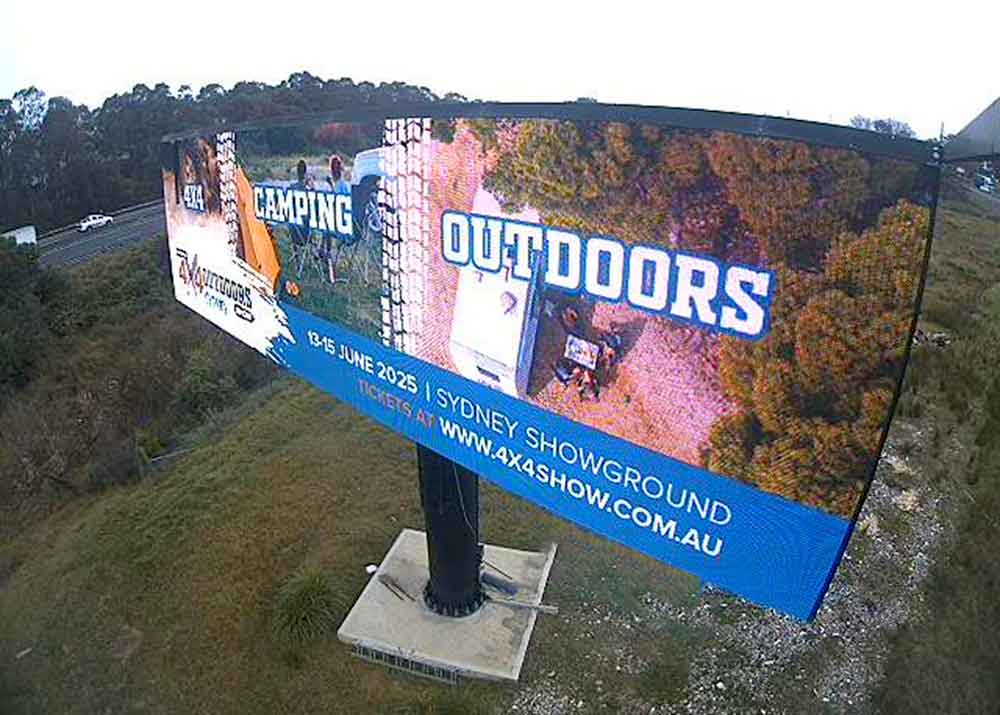 Billboard ad exposure
