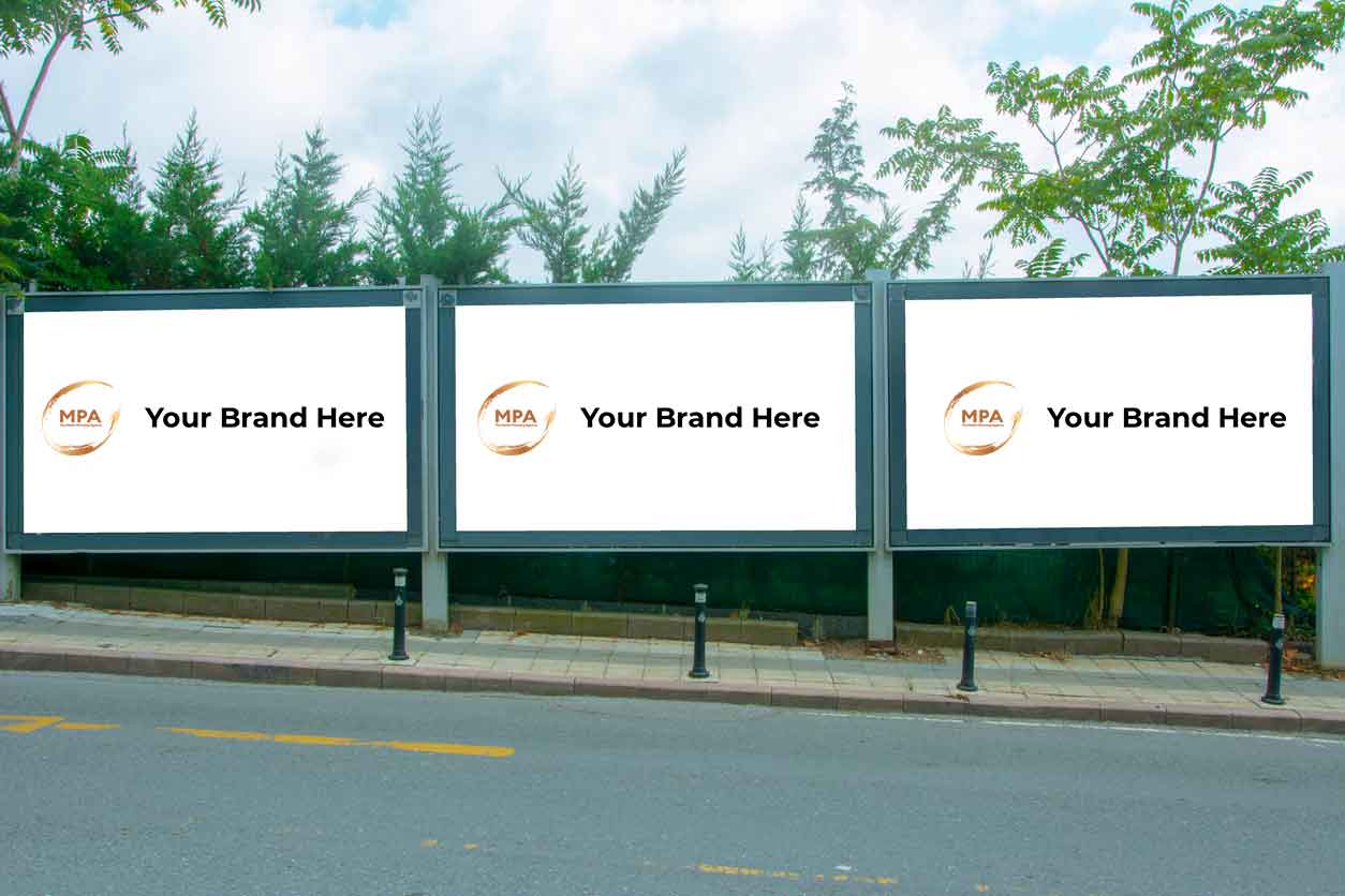 Billboard advertising network